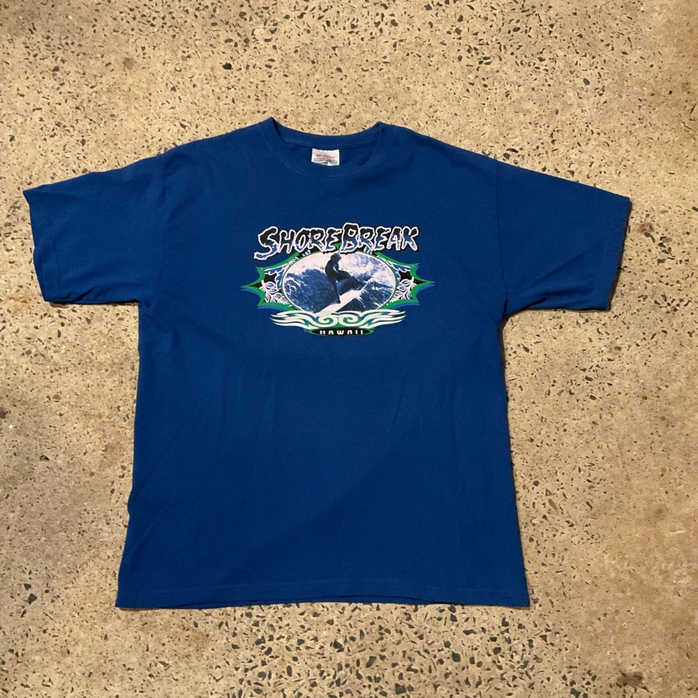 Blue Graphic Tee